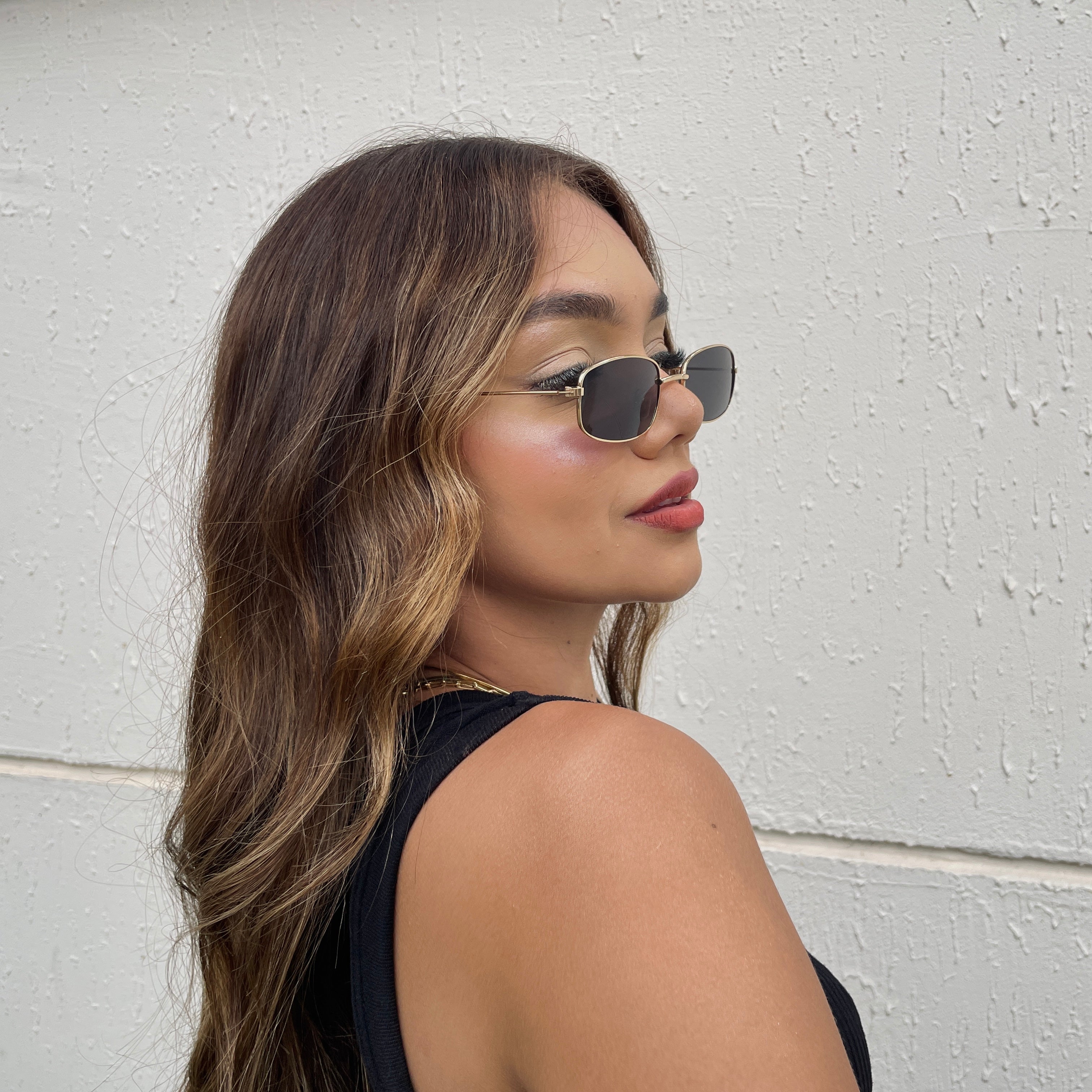 Óculos de sol Veneza Dourado